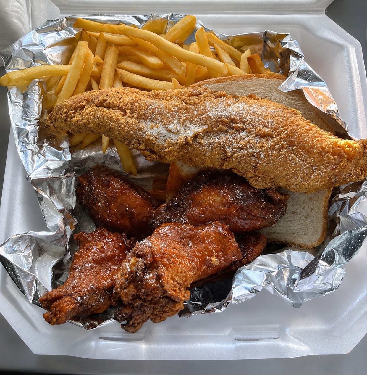 AFC Crispy Fried Fish and Wings